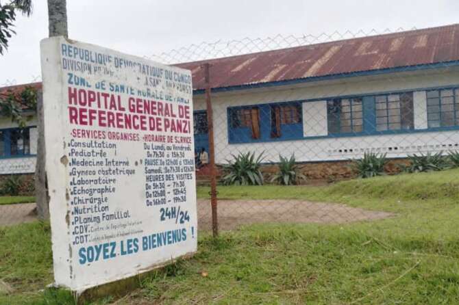 A view of the general Hospital Panzi in southwestern Congo, Thursday, Nov 5, 2024. (AP Photo/Lucien Lufutu) Associated Press / LaPresse Only italy and Spain