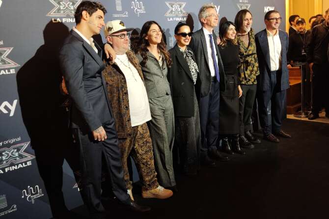 Il dispositivo di traffico per la finale di X-Factor a Napoli in Piazza del Plebiscito