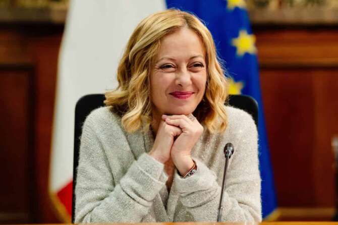 Foto Filippo Attili/Palazzo Chigi/LaPresse 29-11-2024 Roma Politica Giorgia Meloni – PNRR, a Palazzo Chigi la Cabina di regia per la verifica dello stato attuazione del Piano e dello stato di avanzamento degli obiettivi della VII rata DISTRIBUTION FREE OF CHARGE – NOT FOR SALE – Obbligatorio citare la fonte LaPresse/Palazzo Chigi/Filippo Attili