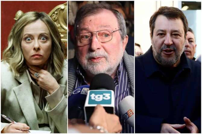 COLLAGE DI FOTO DA LAPRESSE