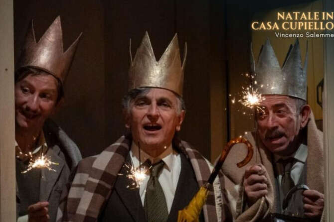 Fonte locandina dello spettacolo pagina Facebook Vincenzo Salemme