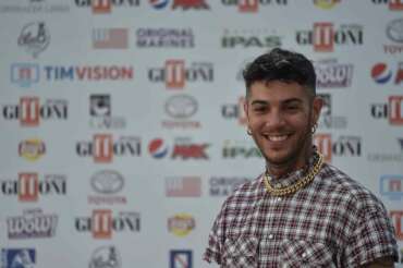 Foto Cafaro/LaPresse 26 Luglio 2019 Giffoni Valle Piana, Italia Spettacolo Giffoni Film Festival 2019 Nella foto: Emis Killa. Photo Cafaro/LaPresse July 26, 2019 Giffoni Valle Piana, Italy Entertainment Giffoni Experience 2019 In the pic: Emis Killa.