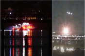 Incidente aereo a Washington, volo di linea contro elicottero militare: nessun superstite nel fiume Potomac