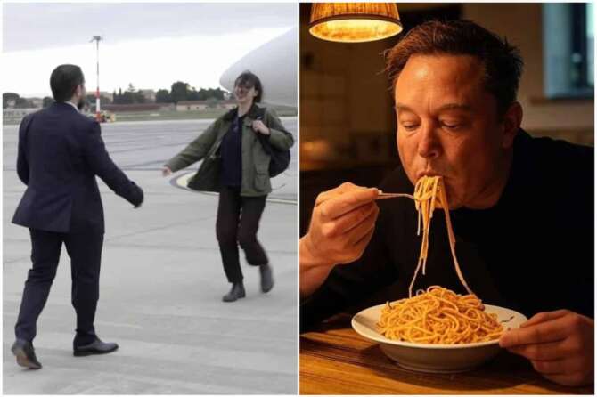 COLLAGE DI FOTO DA LAPRESSE + X