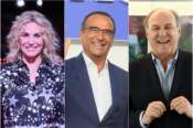 Sanremo, Antonella Clerici e Jerry Scotti co-conduttori con Carlo Conti: “patto di non belligeranza” Rai-Mediaset