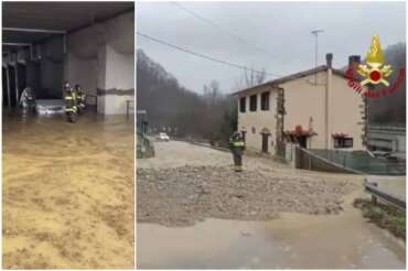 FOTO DA VIGILI DEL FUOCO