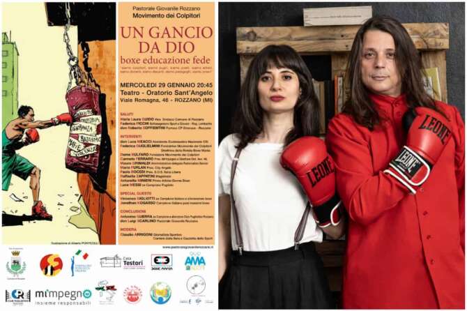 Boxe all’oratorio, il primo ring al Nord montato a Rozzano: “Un gancio da Dio” con Kogasso e i Colpitori