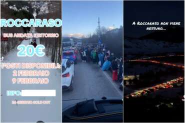 Cosa sta succedendo a Roccaraso, perché è stata “invasa” dai turisti: il ruolo della tiktoker De Crescenzo