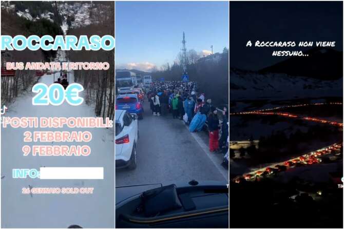 Cosa sta succedendo a Roccaraso, perché è stata “invasa” dai turisti: il ruolo della tiktoker De Crescenzo