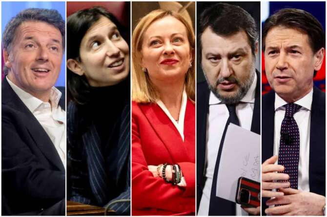 COLLAGE DI FOTO DA LAPRESSE