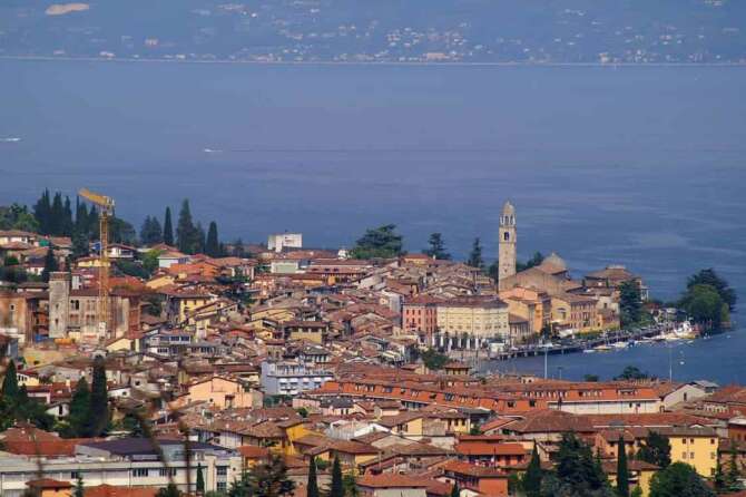 Foto LaPresse – Simone Spada 07 Febbrario 2017 Brescia (Bs) – Italia Cronaca Vedute Lago di Garda Nella foto: Salo’