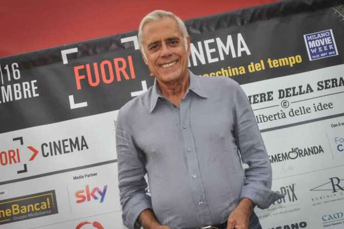 Foto LaPresse – Matteo Corner 14/09/2018 Milano,Italia Cronaca Festival Fuoricinema a Citylife Nella foto Teo Teocoli