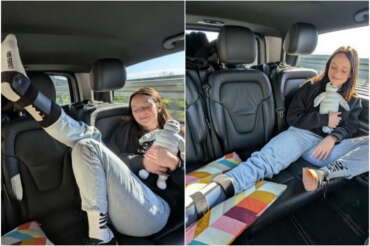 Cosa è successo a Francesca Michielin, la caduta dalle scale dell’Ariston: la cantante in stampelle a Sanremo