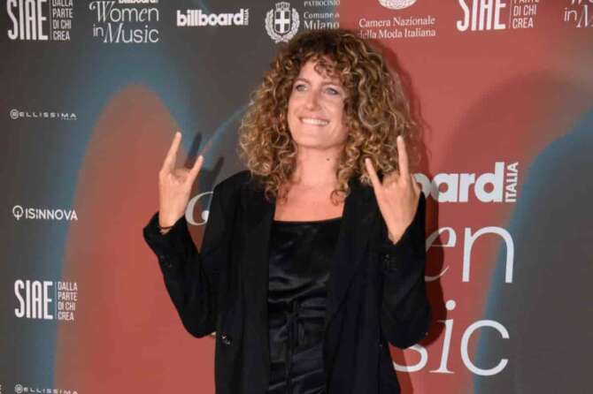 Marta Donà al Photocall premiazione Billboard Women In Music – Lunedì 16 Settembre 2024 (Foto Claudio Furlan/Lapresse) Marta Donà at the Billboard Women In Music awards photocall – Monday, September 16, 2024 (Claudio Furlan/Lapresse photo)