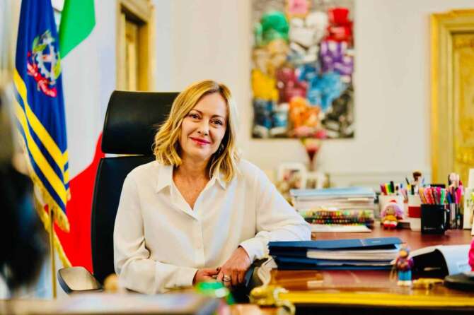 Photo: LaPresse/Palazzo Chigi/Filippo Attili