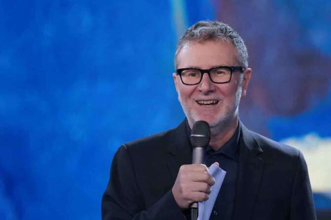 Fabio Fazio at ‘Che tempo che fa’ tv show, Milan, December 01 , 2024 (Photo by Gian Mattia D’Alberto /LaPresse)