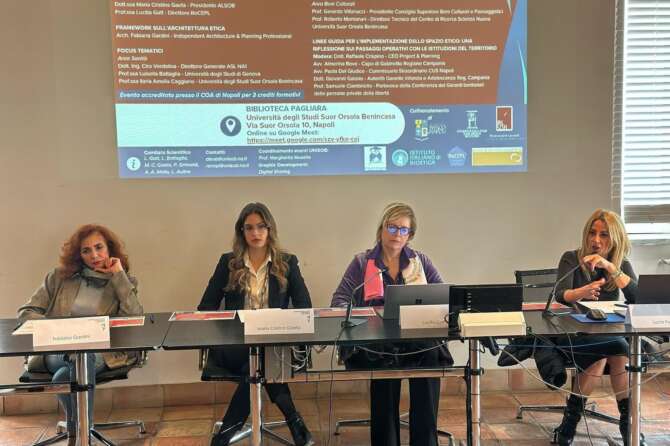 Scuole, carceri e ospedali più accoglienti e inclusivi: nasce a Napoli la prima Scuola universitaria di formazione allo Spazio Etico