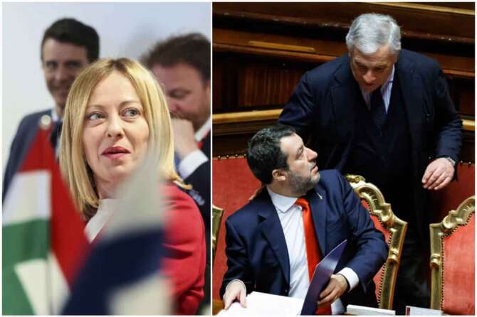 COLLAGE DI FOTO DA LAPRESSE