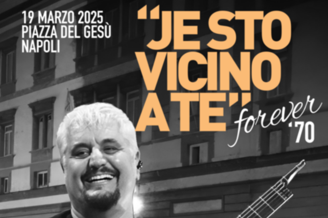 Napoli, ‘Je Sto Vicino a Te Forever’ per Pino Daniele: il dispositivo di traffico in piazza del Gesù