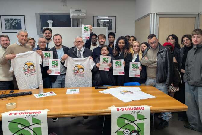 Napoli, nasce il coordinamento per il ‘Si’ al referendum sulla cittadinanza