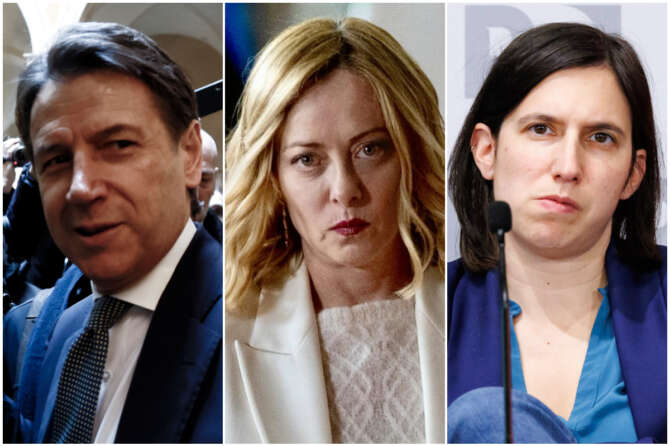 COLLAGE DI FOTO DA LAPRESSE