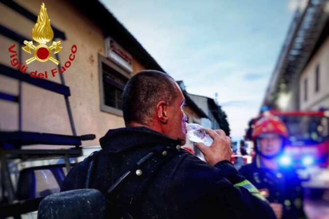 Fonte Vigili del fuoco profilo Instagram