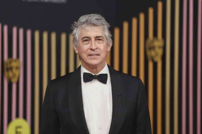 Director Alexander Payne poses for photographers upon arrival at the 77th British Academy Film Awards, BAFTA’s, in London, Sunday, Feb. 18, 2024. (Photo by Vianney Le Caer/Invision/AP)
