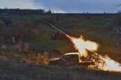 In this photo provided by Ukraine’s 65th Mechanised Brigade press service, Ukrainian servicemen fire a multiple launch rocket system based on a pickup truck in the Zaporizhzhia region, Ukraine, Tuesday, April 8, 2025, (Andriy Andriyenko/Ukraine’s 65th Mechanised Brigade via AP) Associated Press/LaPresse