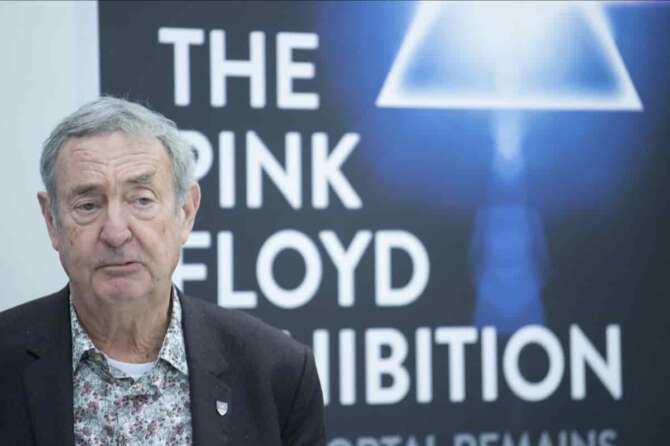 Foto LaPresse – Carlo Lannutti 29/11/2017 Roma ITA Roma. The Pink Floyd Exhibition conferenza stampa in Campidoglio con Nick Mason batterista dello storico gruppo Nella foto – Foto LaPresse – Carlo Lannutti 29/11/2017 Roma ITA Roma. The Pink Floyd Exhibition conferenza stampa in Campidoglio con Nick Mason batterista dello storico gruppo Nella foto – NickMason Roma. The Pink Floyd Exhibition press conference in the Campidoglio with Nick Mason drummer of the band In the pic – Nick Mason