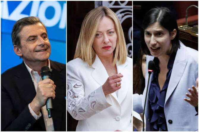 COLLAGE DI FOTO DA LAPRESSE