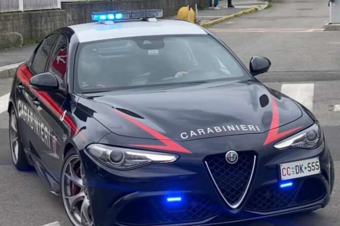 Fonte pagina Facebook carabinieri