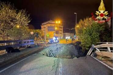 FOTO DA VIGILI DEL FUOCO