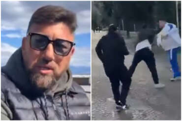 Fonte screen video pubblicati sui social