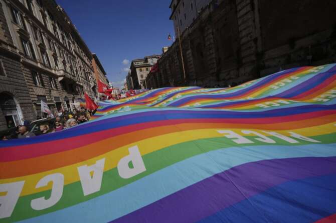 A Roma è stata una manifestazione pacifista e di sinistra (altro che Serra…)