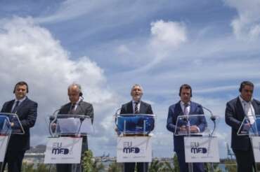 Napoli, il dispositivo di traffico per il summit dei ministri degli interni di Italia, Tunisia, Algeria e Libia e per il ‘Med5’