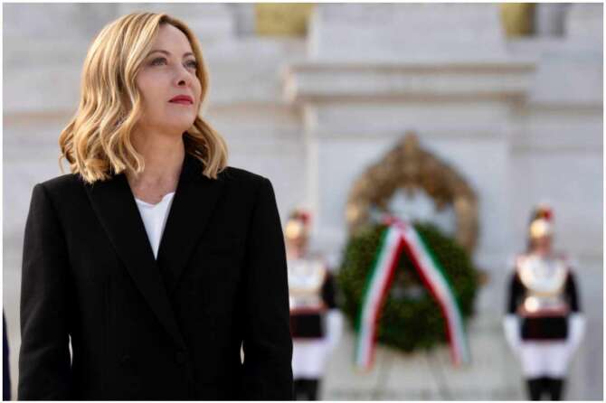 Foto LaPresse/Palazzo Chigi/Filippo Attili