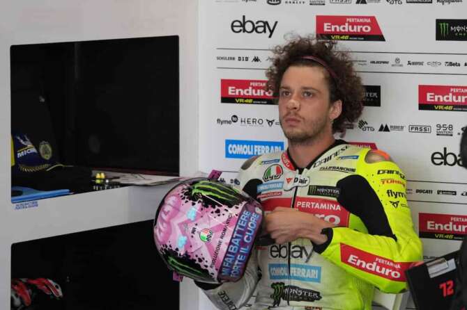 Foto Alessandro La Rocca/LaPresse 07-09-2024, Sport-Motociclismo-Motomondiale 2024 Gran Premio Gran Premio Red Bull di San Marino e della Riviera di Rimini – Misano World Circuit Marco Simoncelli – Speed Race nella foto: Marco Bezzecchi -Ducati-VR46 Photo Alessandro La Rocca/ LaPresse 2024 07 september, Sport-Motorcycling- Motomondiale 2024 Gran Premio Gran Premio Red Bull di San Marino e della Riviera di Rimini – Misano World Circuit Marco Simoncelli – Speed Race in the photo: Marco Bezzecchi -Ducati-VR46