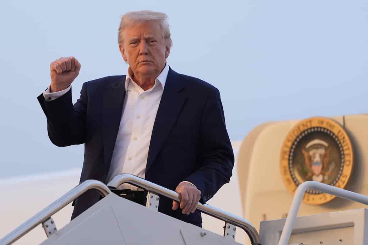 Il Presidente USA Donald Trump