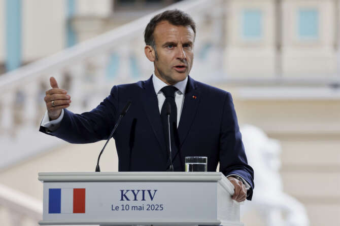 Ludovic Marin, Pool Photo via AP