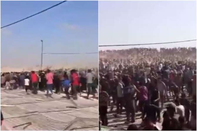 Gaza, caos a Rafah: assalto al centro di distribuzione degli aiuti umanitari, spari per fermare la folla