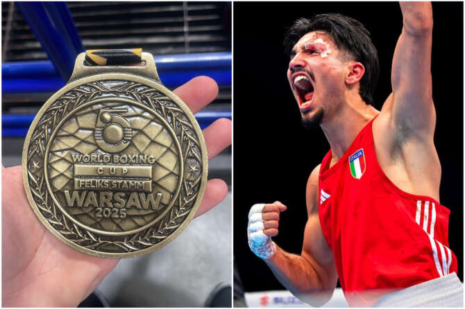 Salvatore Attrattivo è campione del mondo, il pugile napoletano conquista la medaglia d’oro alla World Boxing Cup di Varsavia