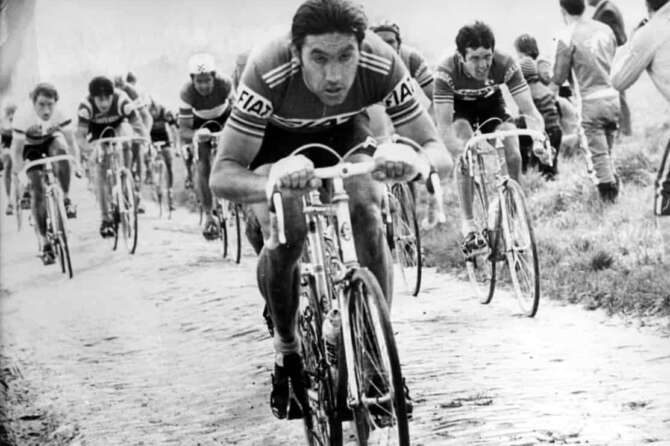 EDDIE MERCKX ALLA PARIGI-ROUBAIX © PUBLIFOTO/ARCH. LA PRESSE