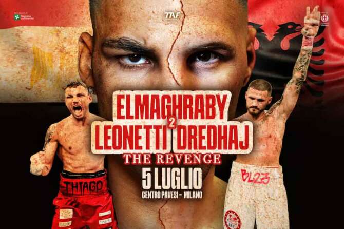 Locandina boxe TAF X