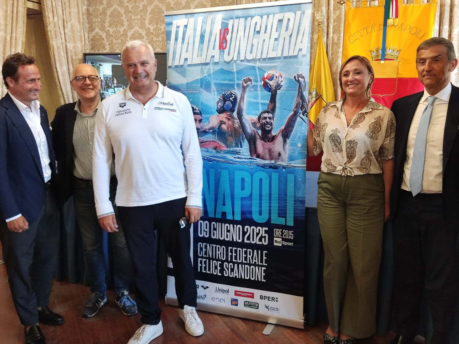La grande pallanuoto a Napoli, il Settebello contro l'Ungheria. Il Ct Campagna: "L'Olimpiade? Capitolo chiuso, sarà solo una grande motivazione"