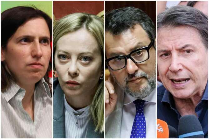 COLLAGE DI FOTO DA LAPRESSE