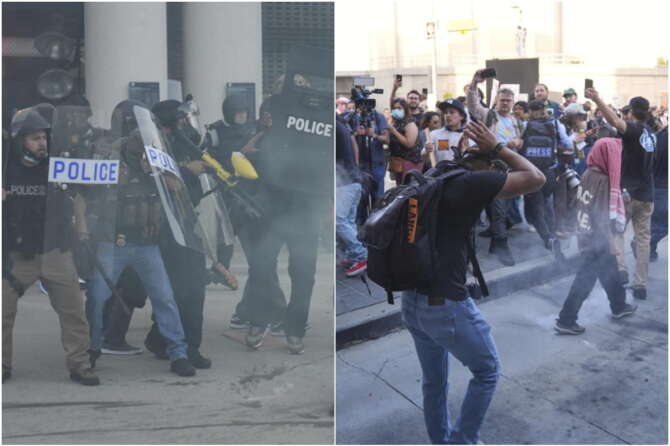 Rivolta a Los Angeles, scontri e proteste dopo i raid anti-immigrazione dell’ICE: Trump invia la Guardia Nazionale