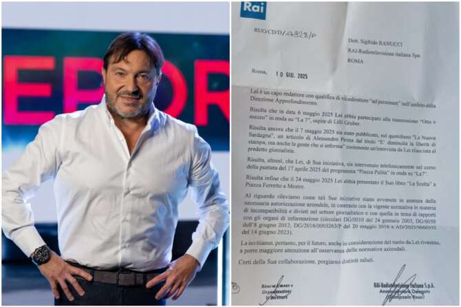 Report commette reati, ma la RAI accusa Sigfrido Ranucci di sciocchezze…