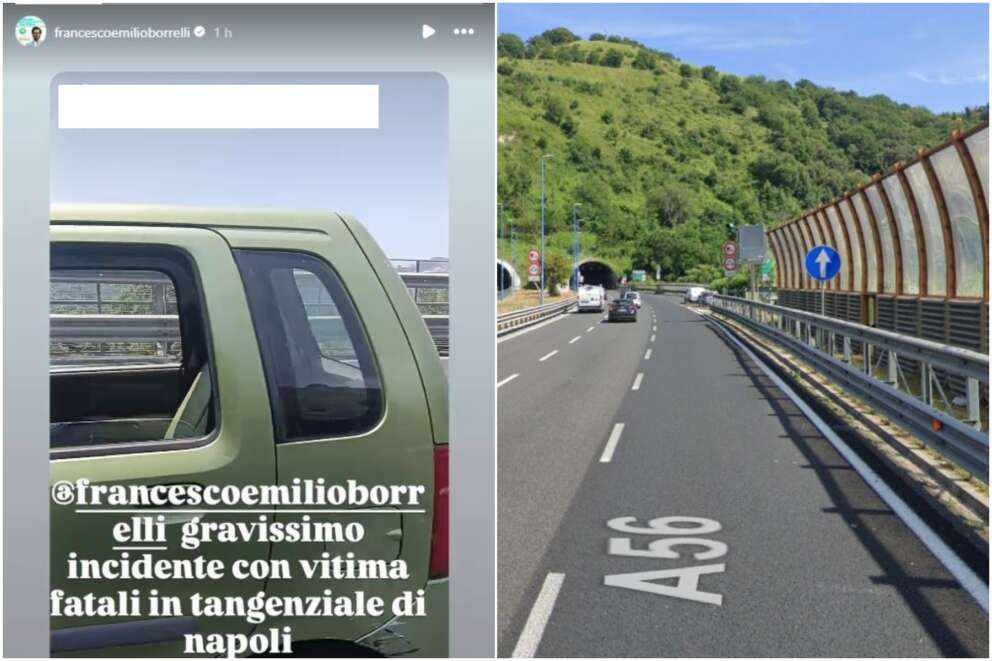 Video dell’incidente in Tangenziale a Napoli, Francesco Emilio Borrelli pubblica le immagini macabre