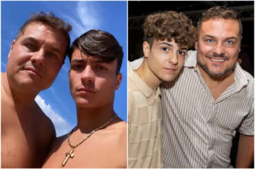 Fonte profilo Facebook, nella foto, da sinistra: Vincenzo Pirozzi, Giulio Pirozzi e Giuseppe Pirozzi