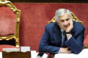 il vice presidente CDM e Ministro degli affarie esteri Antonio Tajani occasione delle interrogazioni a risposta immediata durante lo svolgimento del question time in Senato a Roma, Giovedì 03 Luglio 2025 (foto Mauro Scrobogna / LaPresse) CSM Vice President and Minister of Foreign Affairs Antonio Tajani on the occasion of the immediate response questions during question time in the Senate in Rome, Thursday, July 03 2025 (Photo by Mauro Scrobogna / LaPresse)
